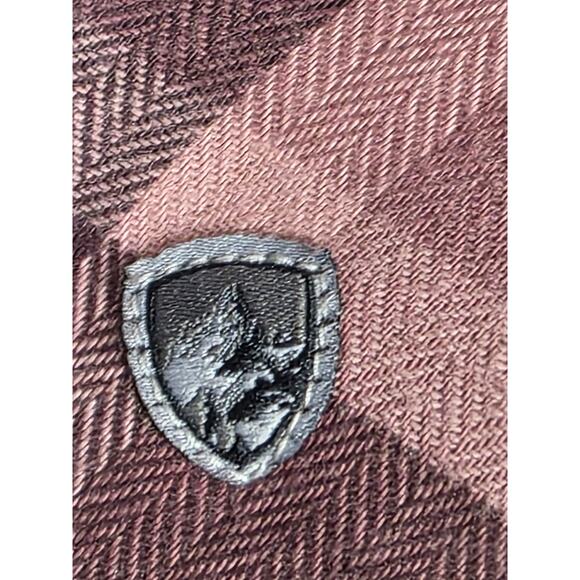 Kuhl Women's XL Plaid Sherpa Lined Shacket jacket flannel button up - Picture 5 of 8